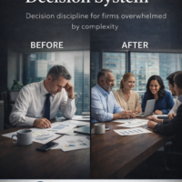 SIHQ Better Decision System cover showing before and after leadership clarity outcomes